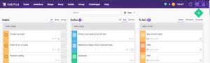 Screenshot of Habitica Task View