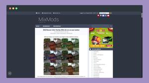 Screenshot of MixMods Nord Theme