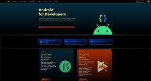 Screenshot of developer.android Dark by BamaBraves