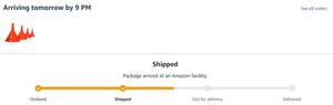 Screenshot of ASIFBOI - Amazon Shipping Indicators for The Busy or The Impatient