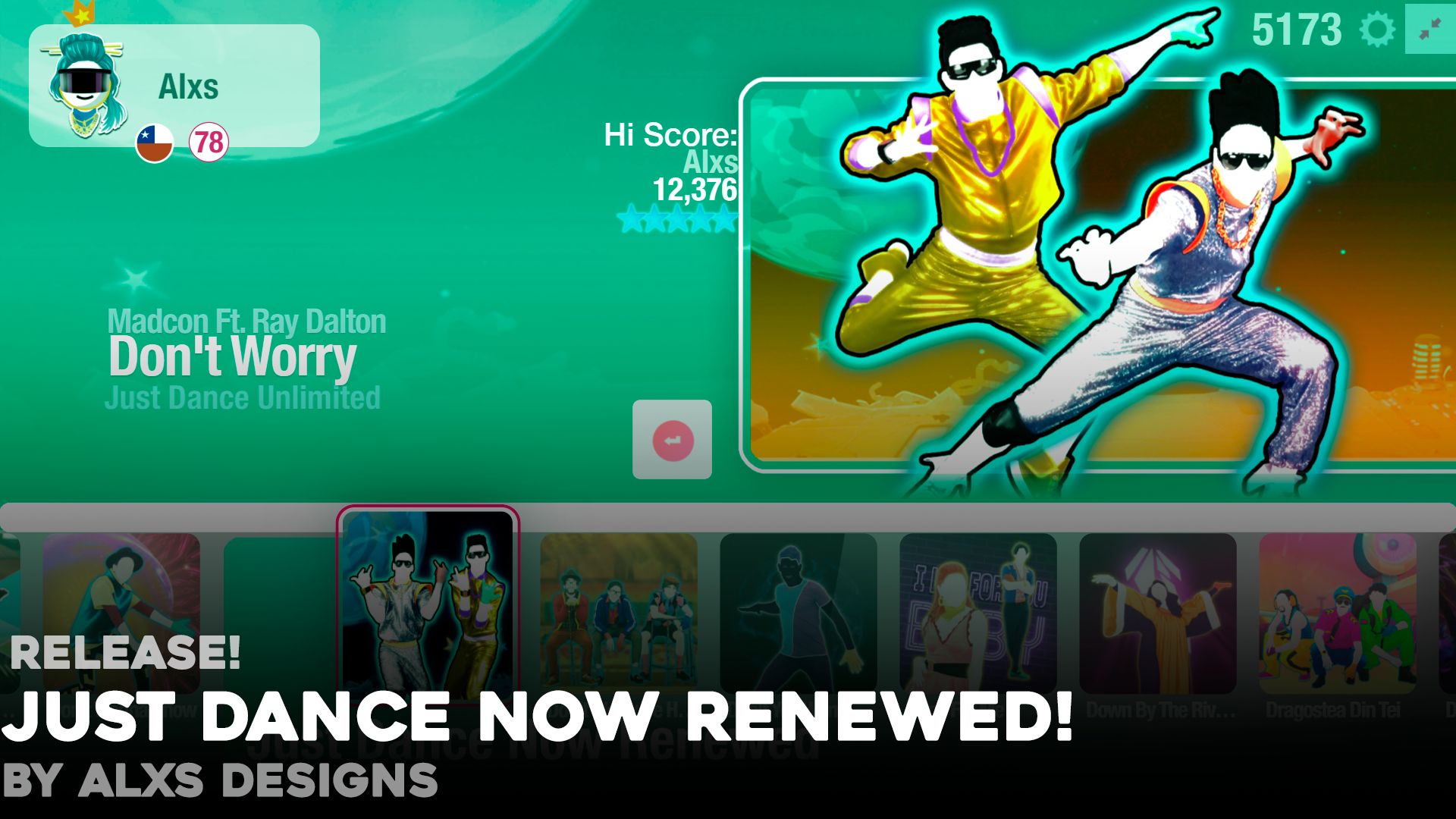 Screenshot of Just Dance Now Renewed!