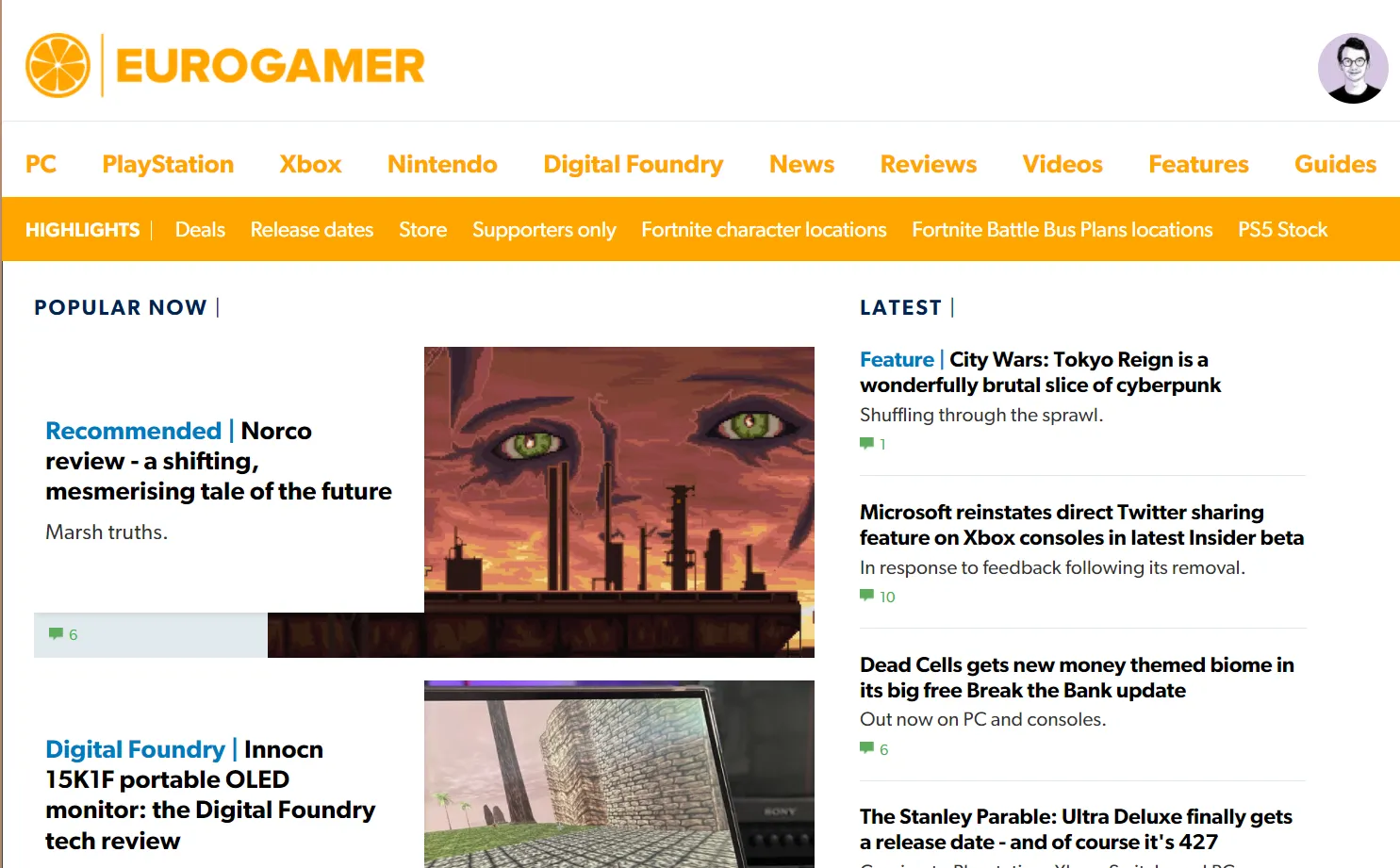 eurogamer.net Oranges —