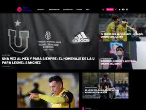 Screenshot of Tema oscuro tntsports.cl