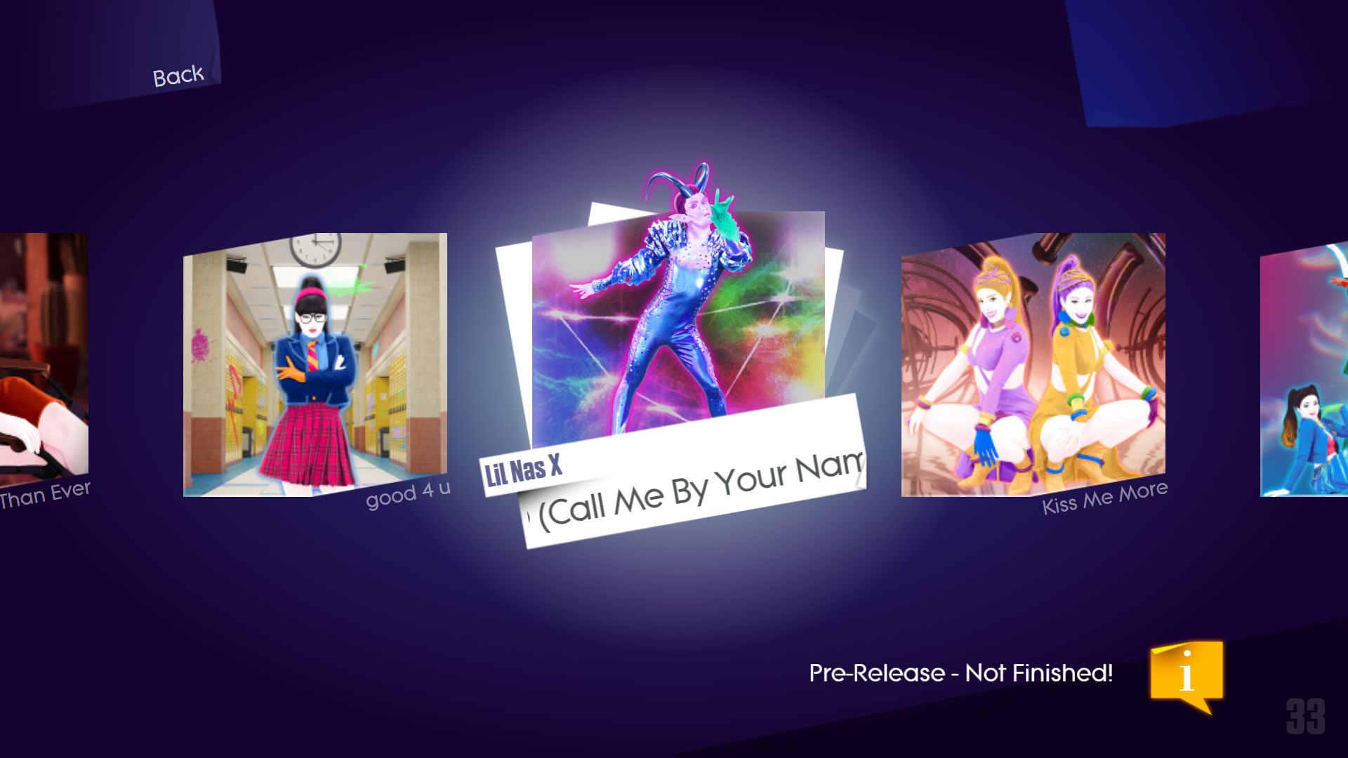 Screenshot of Just Dance 2014 Menu (Pre-Release) - Menu Assets Style Is (semi) Required!