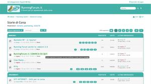 Screenshot of runningforum.it
