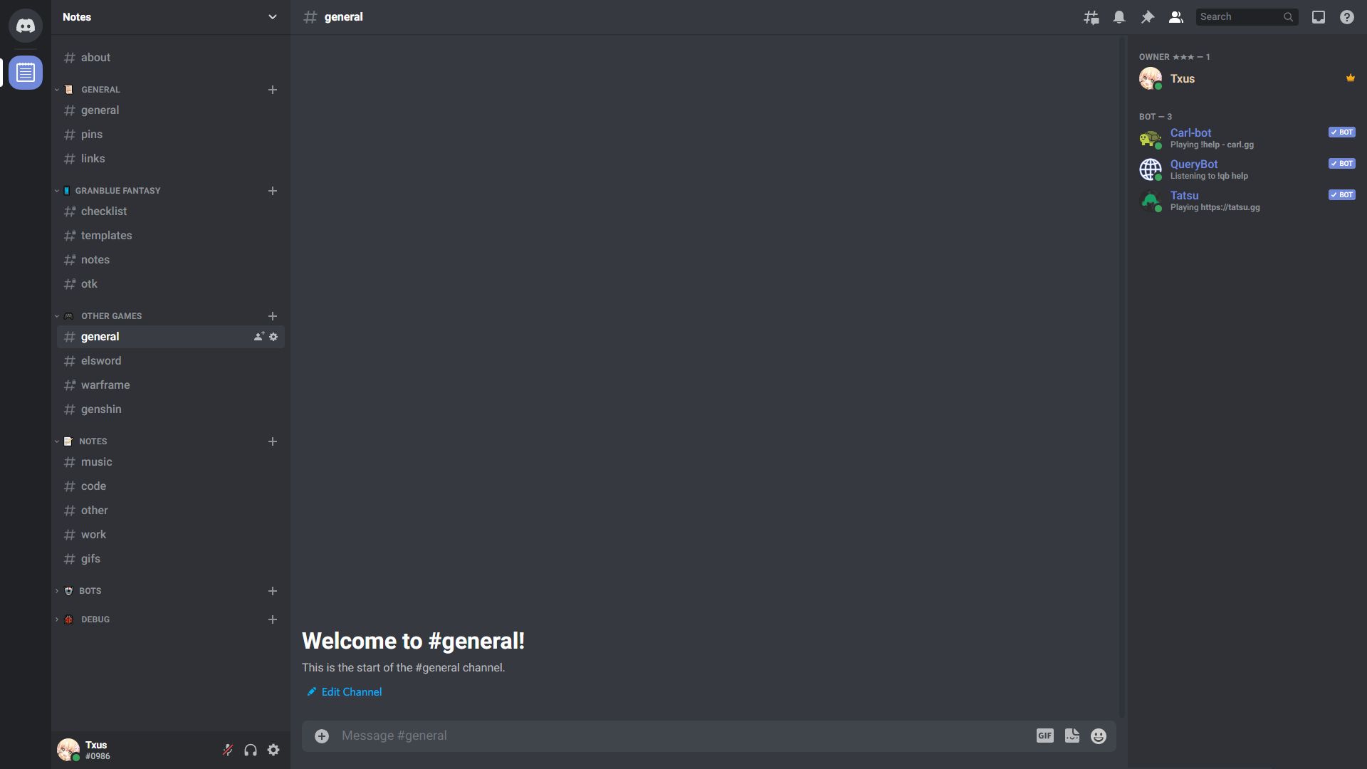 Screenshot of Discord - Customization