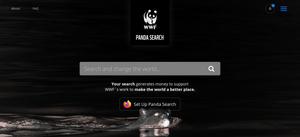 Screenshot of panda-search.org Darker
