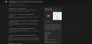 Screenshot of DuckDuckGo Theme for Brave Search