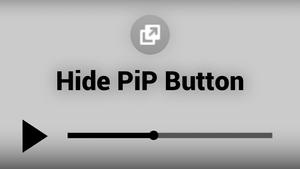 Hide Opera PiP Button screenshot