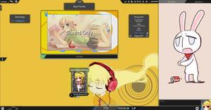 Screenshot of AMQ - Pani Poni Dash! Theme