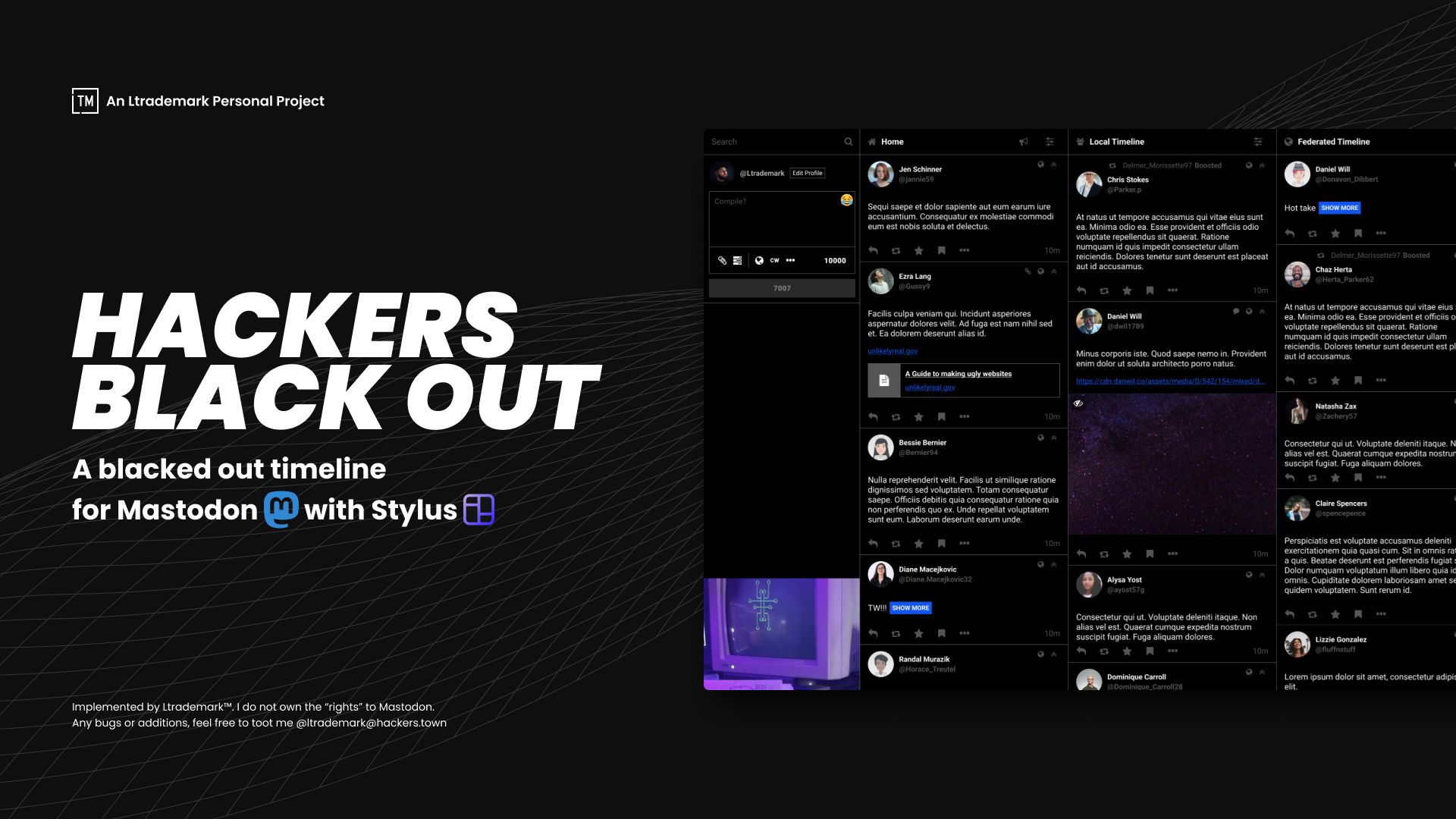 Hackers Black Out (beta) screenshot