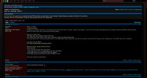 Screenshot of TBG Forums Dark by BamaBraves