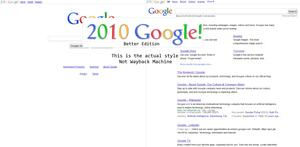 2010 Google! (Better Edition) screenshot