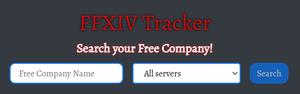 Screenshot of Darker FFXIV Tracker