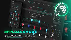 Screenshot of FPL Dark Mode 🌚 #FPLDARKMODE