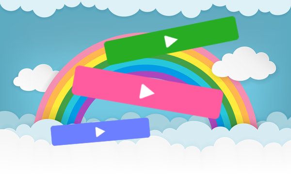 Screenshot of Roblox Rainbow Button