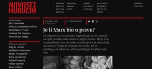 Screenshot of Simple Black for portalnovosti.com