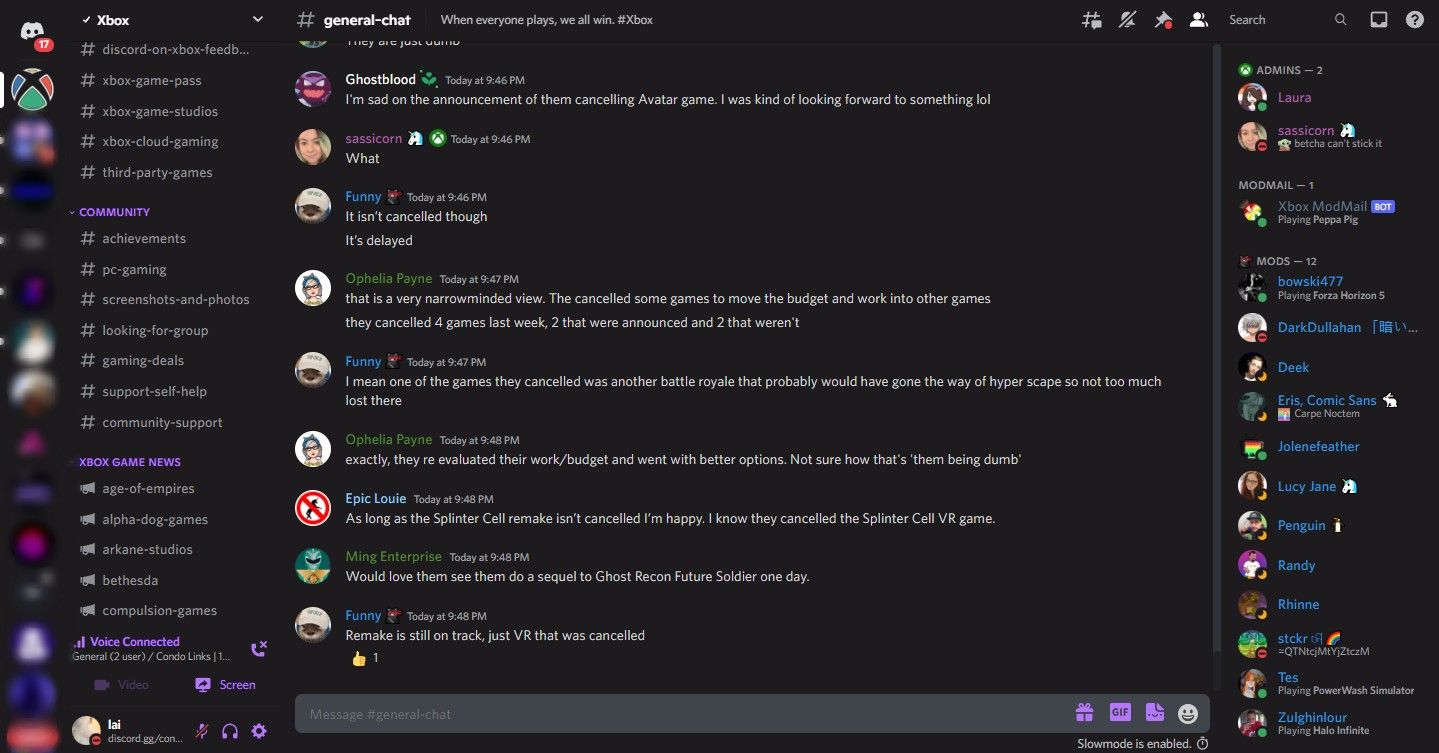 Screenshot of Discord - Purple Theme