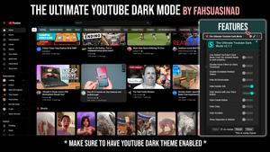 Screenshot of The Ultimate Youtube Dark Mode
