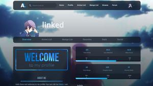 Screenshot of linked AL profile