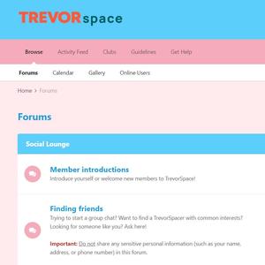 Screenshot of Trevorspace Trans Cool