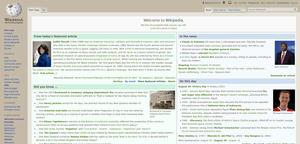 Screenshot of nature wikipedia+some wikimedias theme