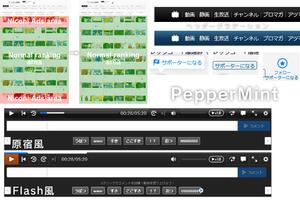 Screenshot of Niconico-PepperMint