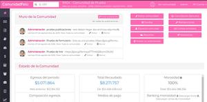 Screenshot of Pink ComunidadFeliz