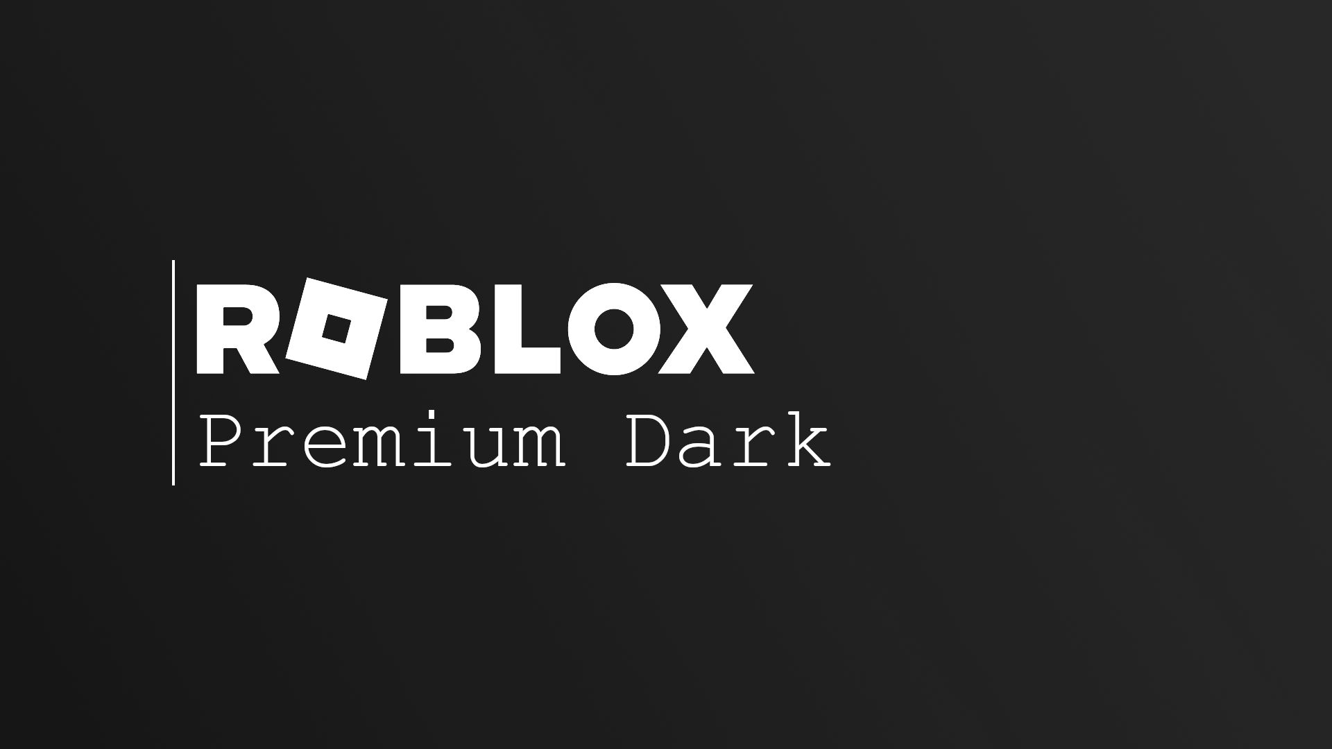 Screenshot of Roblox - Premium Dark V1.1