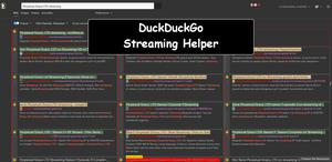 Screenshot of Stream - DuckDuckGo - Streaming Helper (USw) v.39