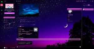 Screenshot of Discord Purple Night