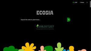 Black Ecosia screenshot