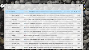 Screenshot of Painfree modern Gmail