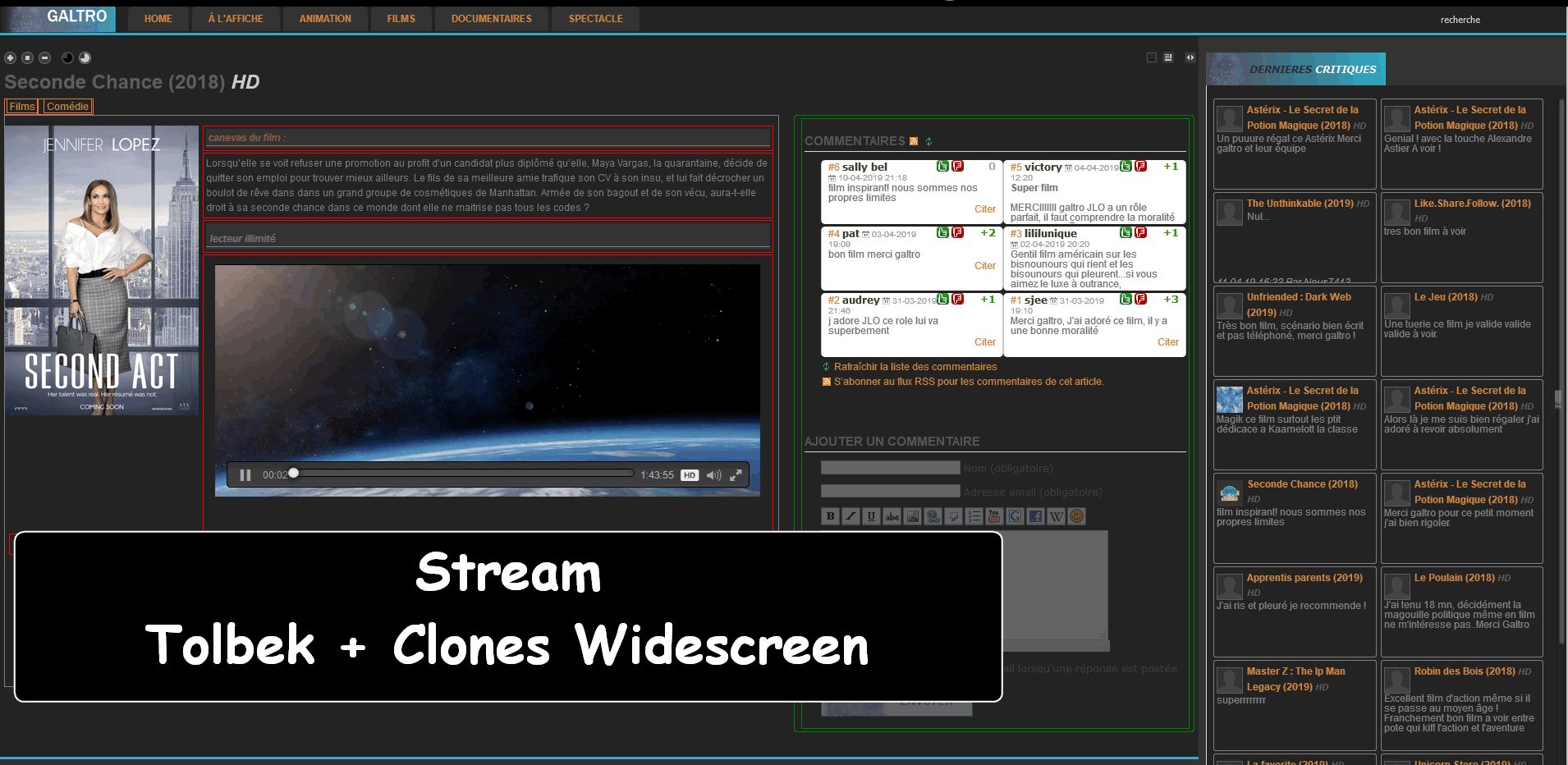 Screenshot of Stream - Tolbek + Clones Widescreen (USw) v.65