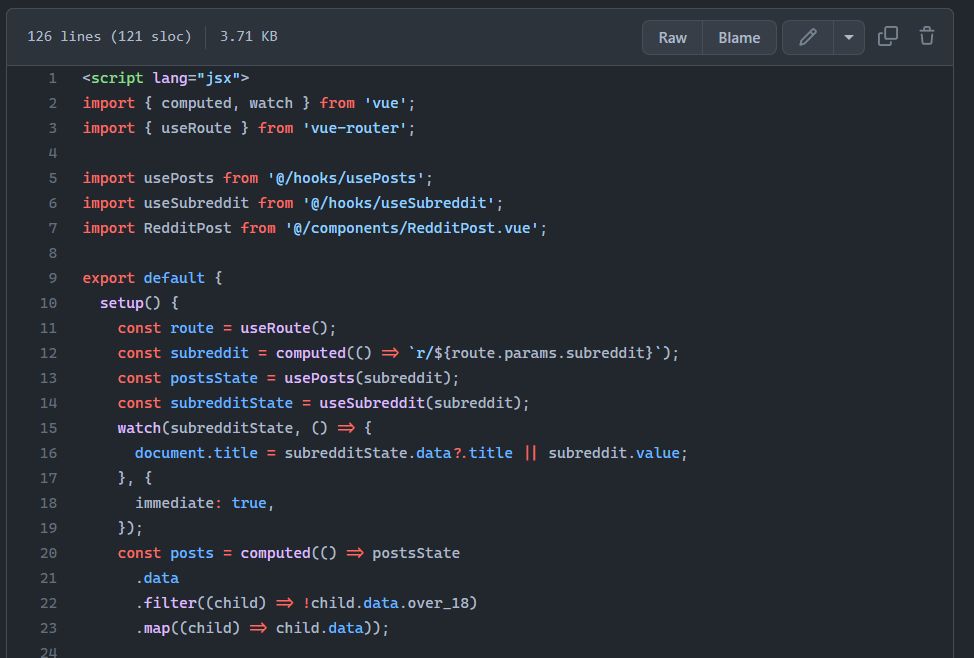 Screenshot of GitHub Content Cascadia Code