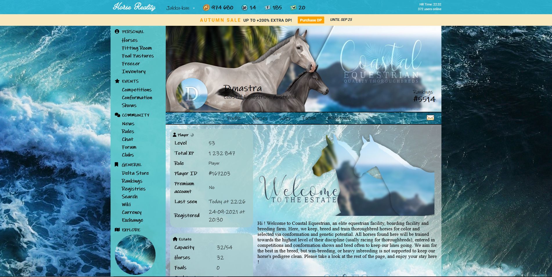 Screenshot of Theme For Dynastra
