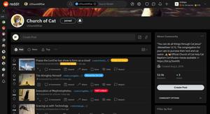 Screenshot of Reddit Compact SubBar