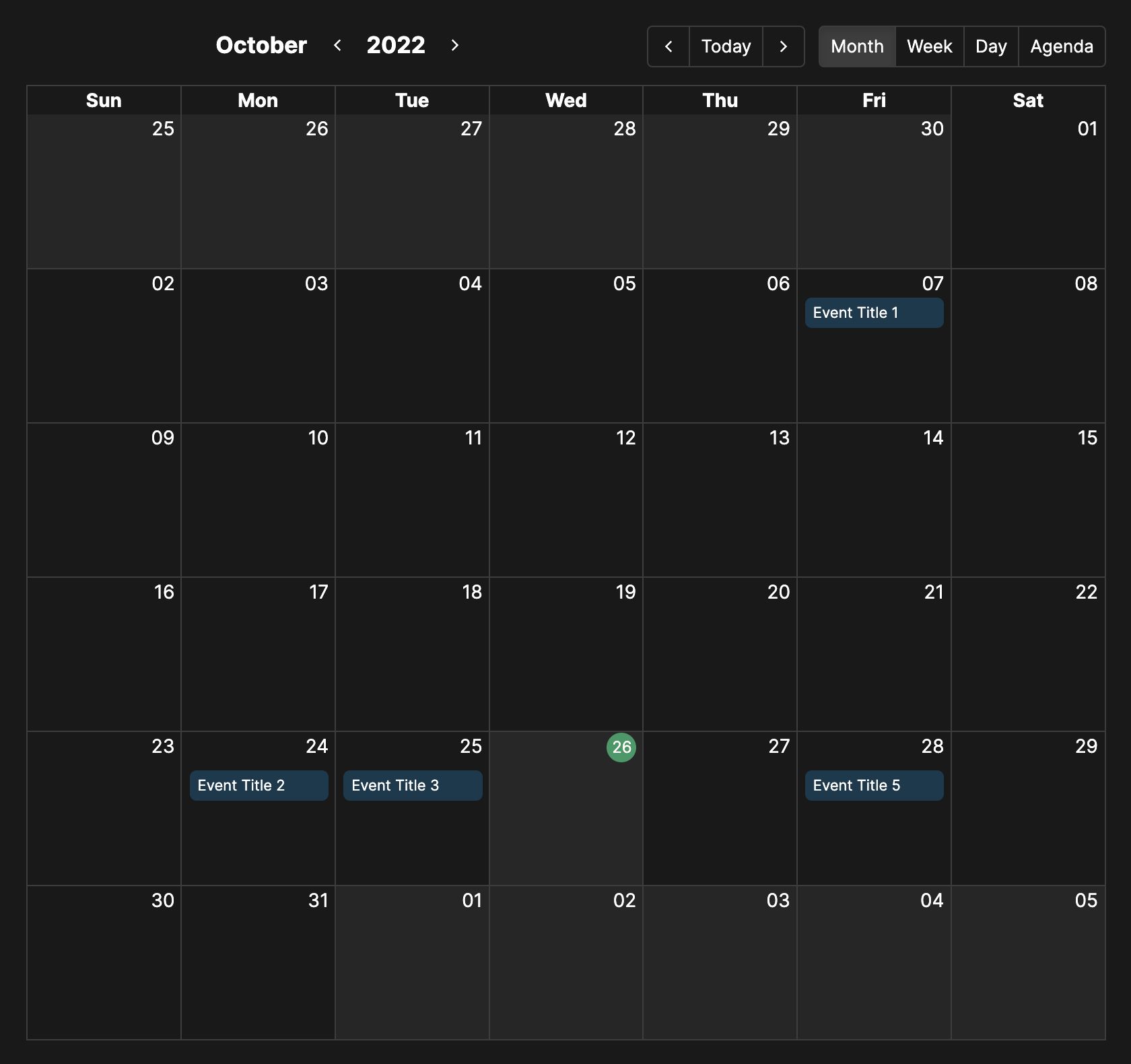 Indify Google Calendar Widget Dark Mode Tweaks — UserStyles.world