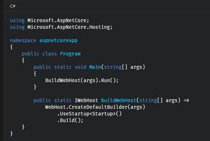 Screenshot of Code for Dev