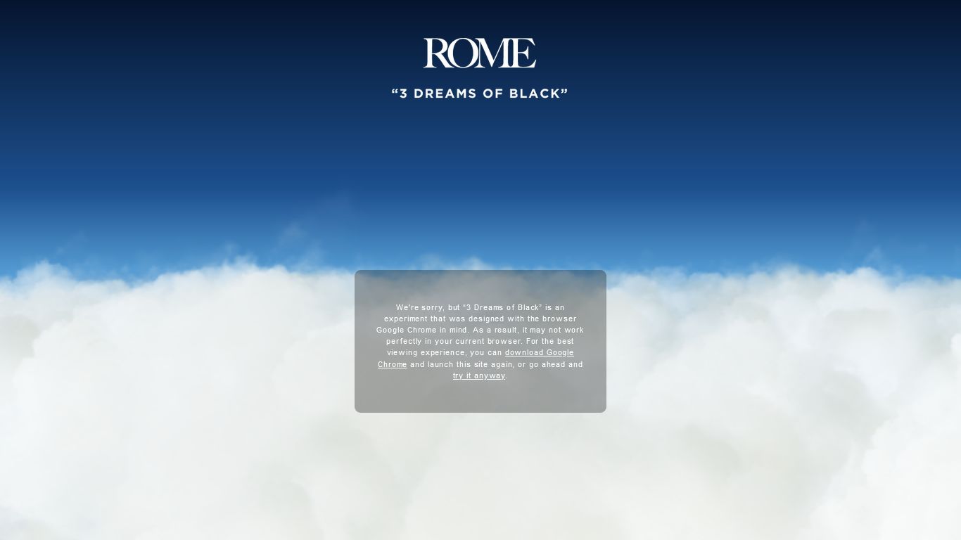 Screenshot of Rounded ROME