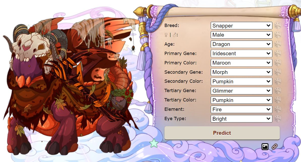 Screenshot of Predict Morphology Outfit & Skin Overlay