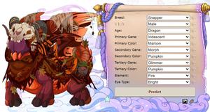 Screenshot of Predict Morphology Outfit & Skin Overlay