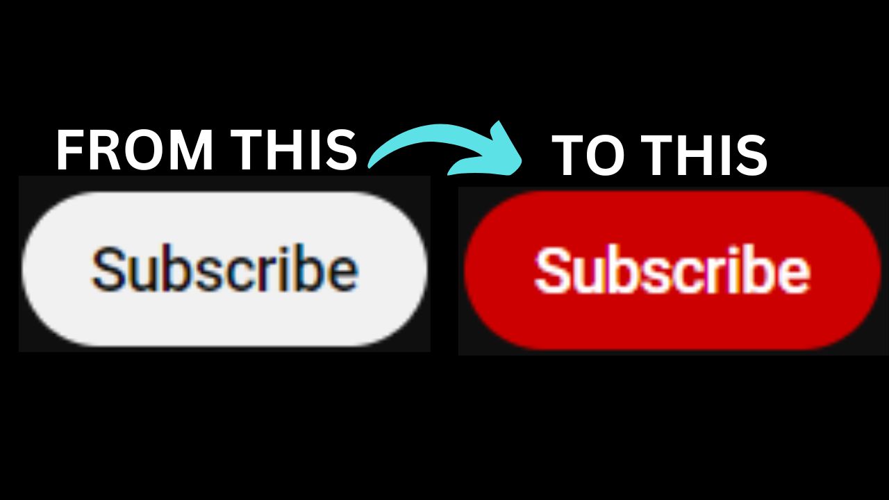 Screenshot of Youtube Red Subscribe Button