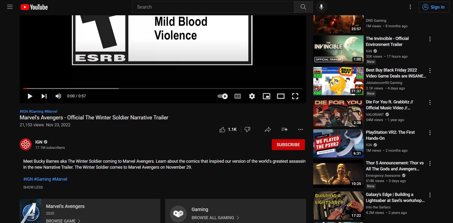 Screenshot of Undo Bad Youtube UI Update