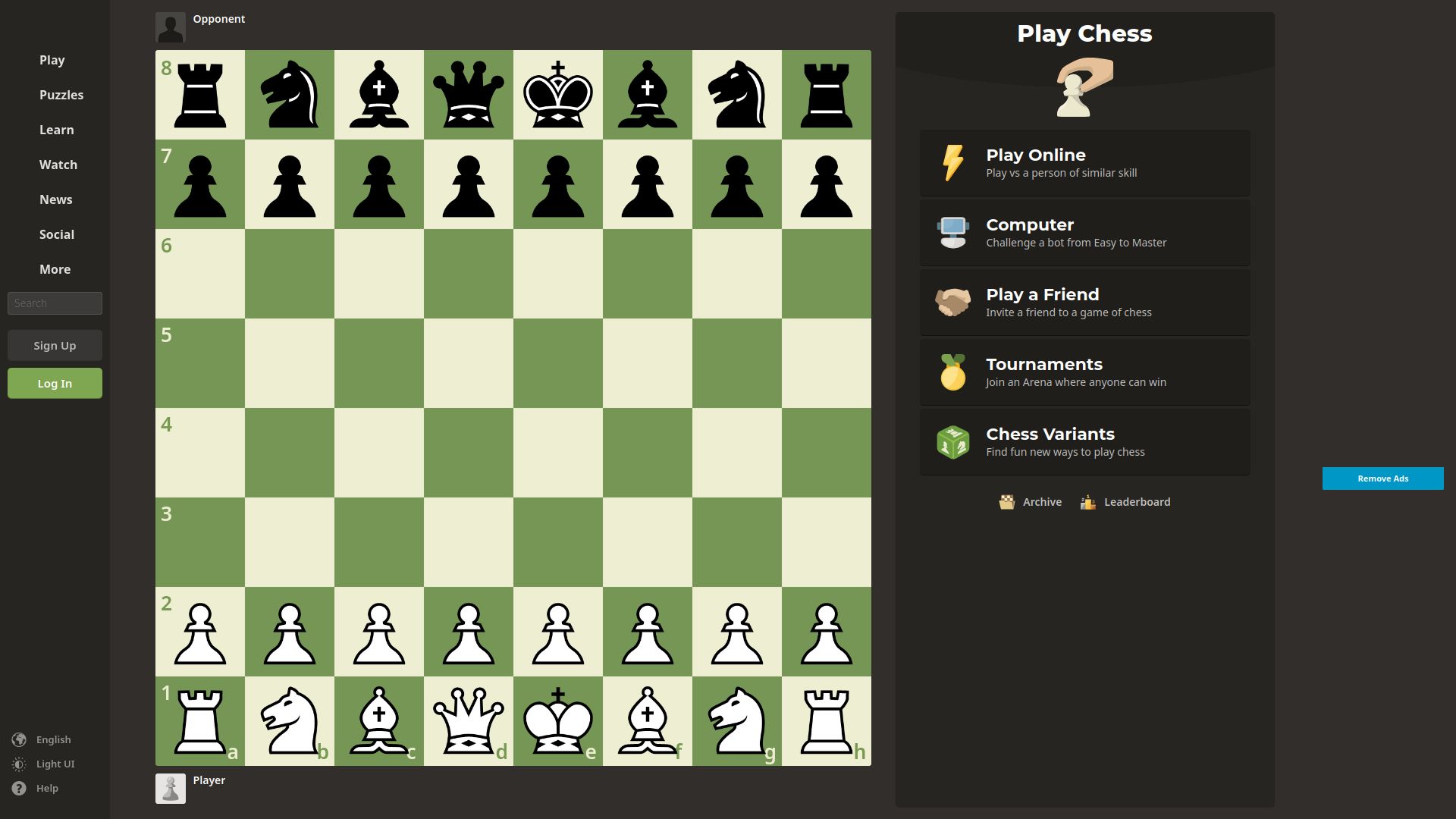 Screenshot of Chess.com Ansuz Pieces Alt