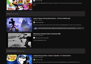 Screenshot of YouTube - Search Cleaner