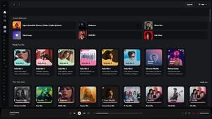 Screenshot of Spotify-minimal