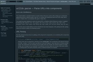 Screenshot of Dark Blue Grey - Python Docs