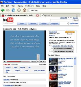 Screenshot of Youtube 2006 BETA (For use with YT2009 Closed Beta)