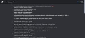 Screenshot of Discord theme for Tabnews